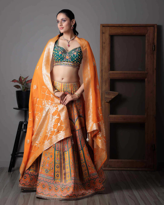 Elegant Viscose Lehenga for Festive Occasions and Weddings