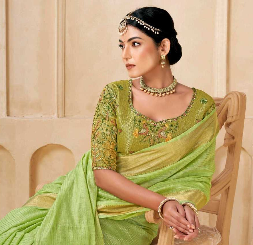 Viscose  Saree
