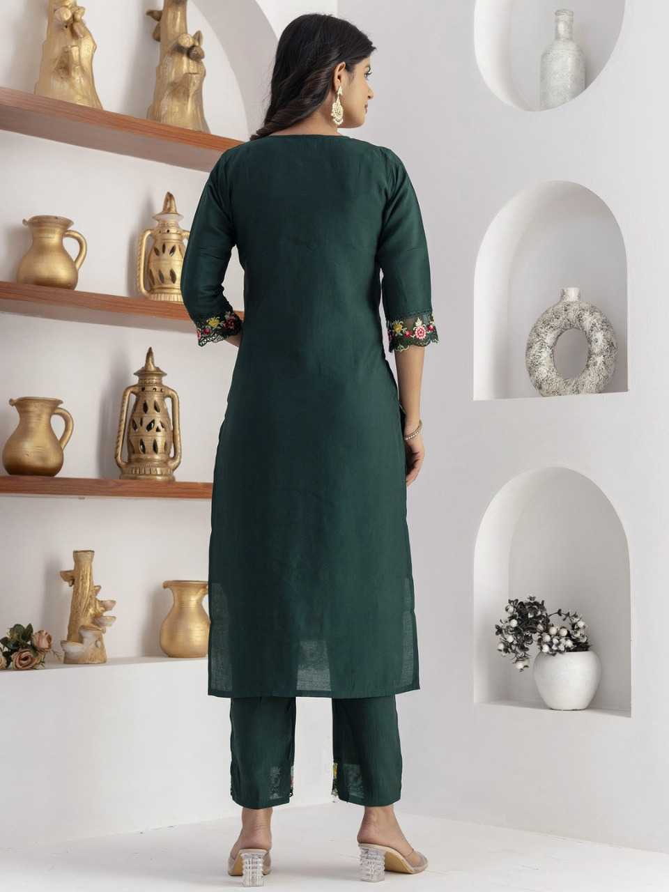 Viscose  Ladies Silk Suit