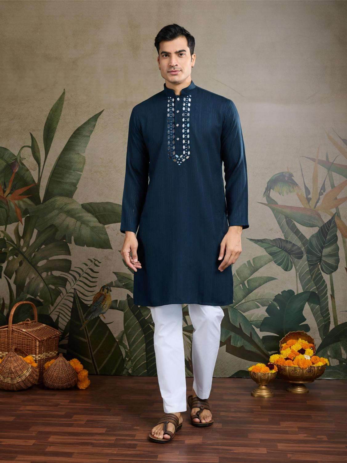 Viscose Mens Kurta - MYLUXURY LANE ENTERPRISE