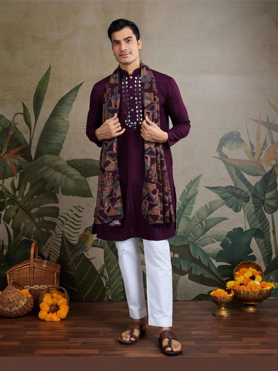 Viscose Mens Kurta