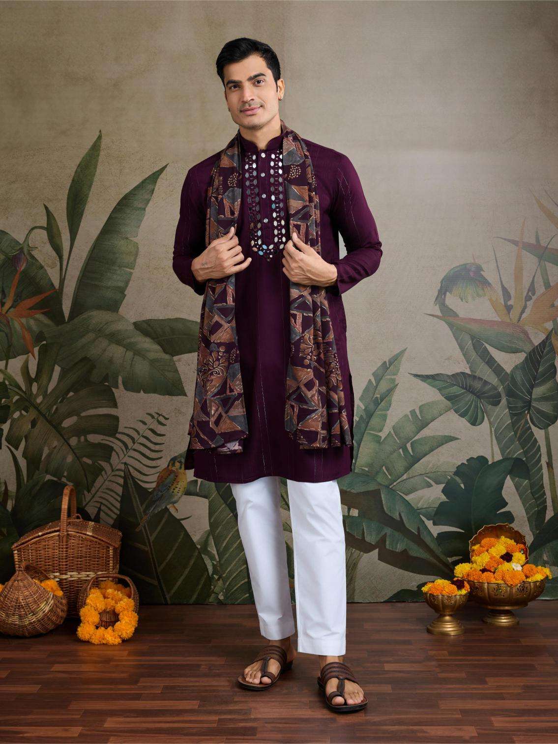 Viscose Mens Kurta