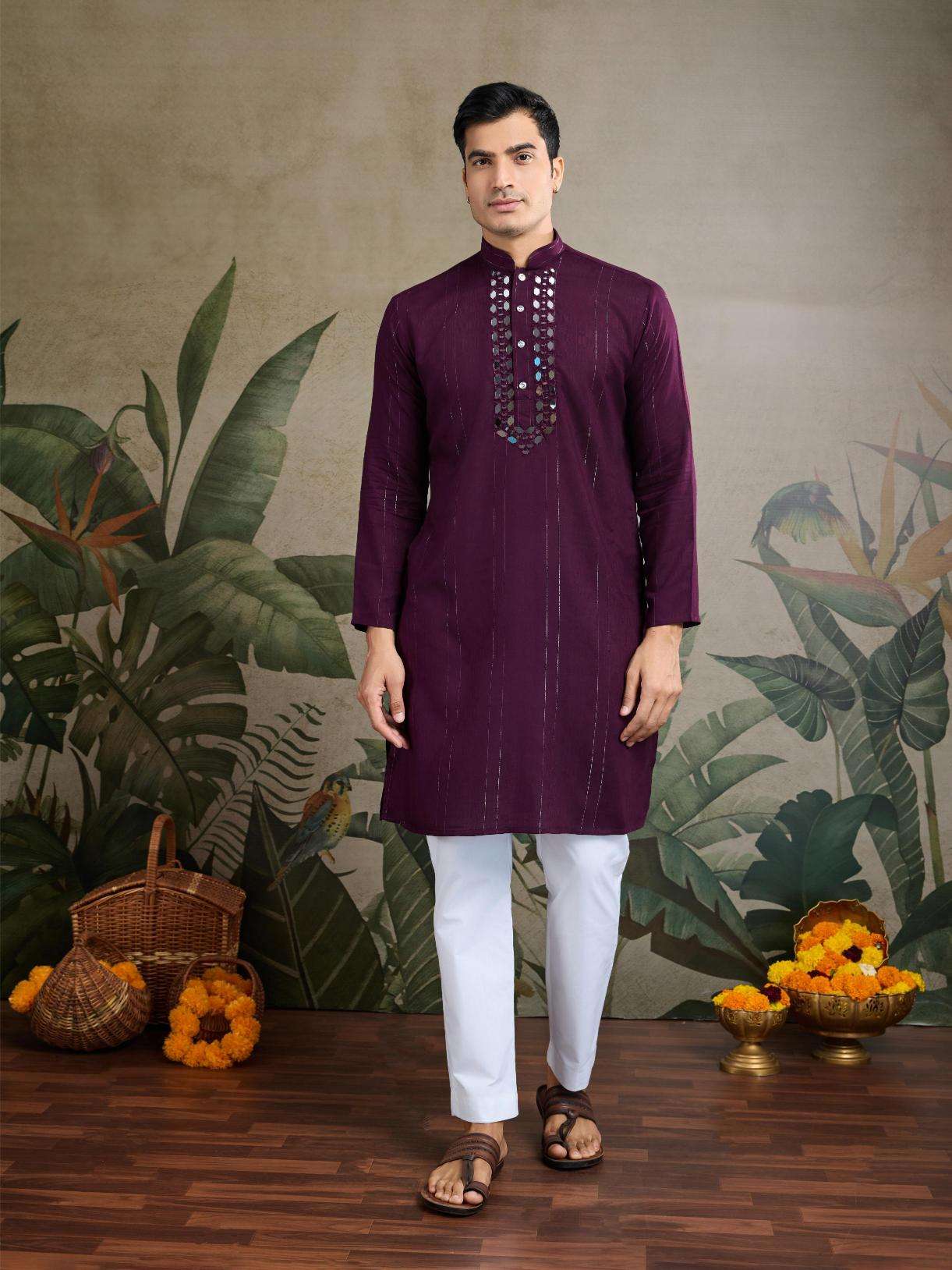 Viscose Mens Kurta