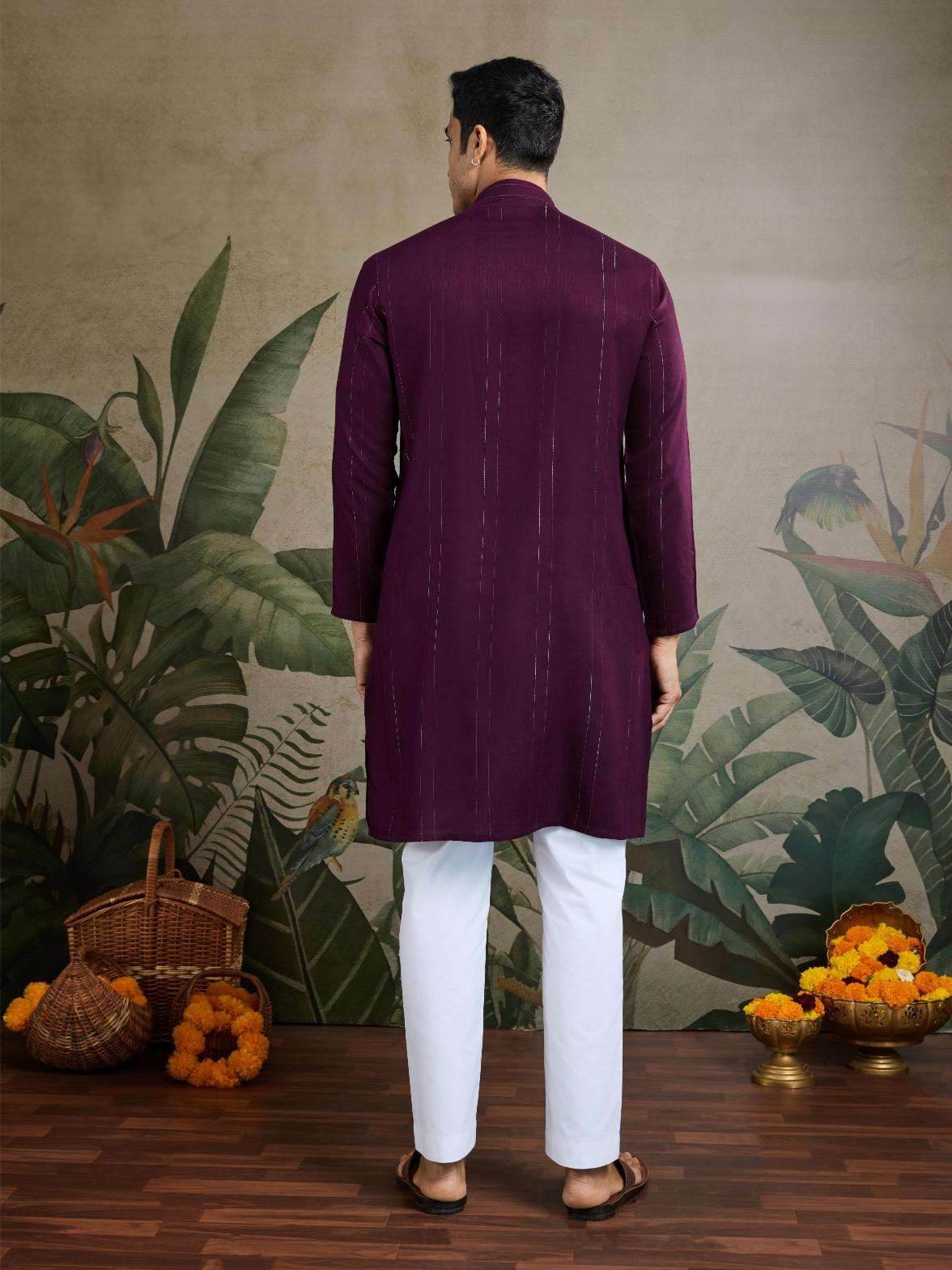 Viscose Mens Kurta - MYLUXURY LANE ENTERPRISE