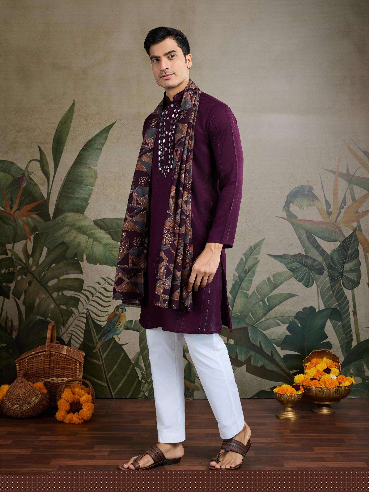 Viscose Mens Kurta