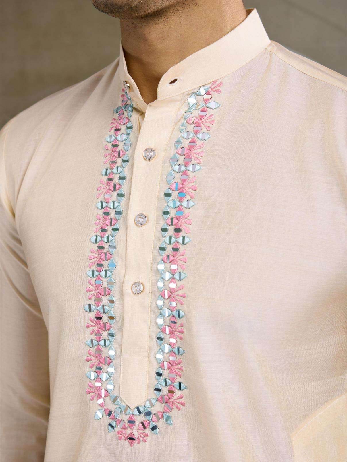 Viscose Mens Kurta Pyjama Nehru Jacket - MYLUXURY LANE ENTERPRISE