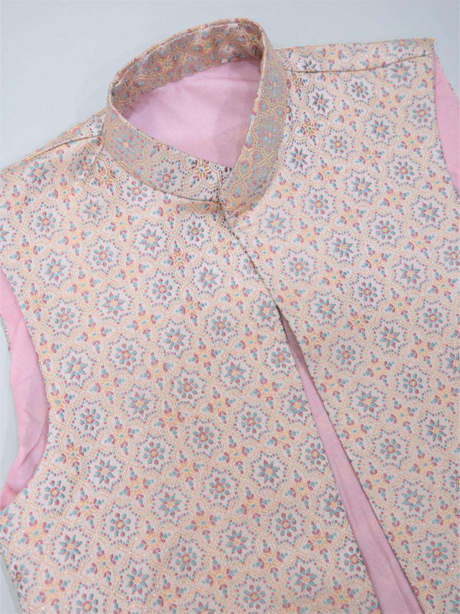 Viscose  Mens Kurta Pyjama Nehru Jacket