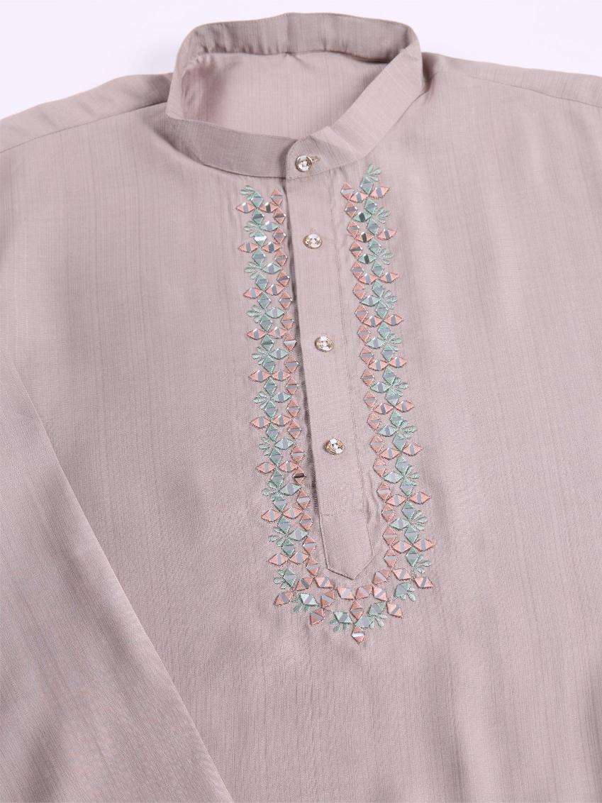 Viscose  Mens Kurta Pyjama Nehru Jacket
