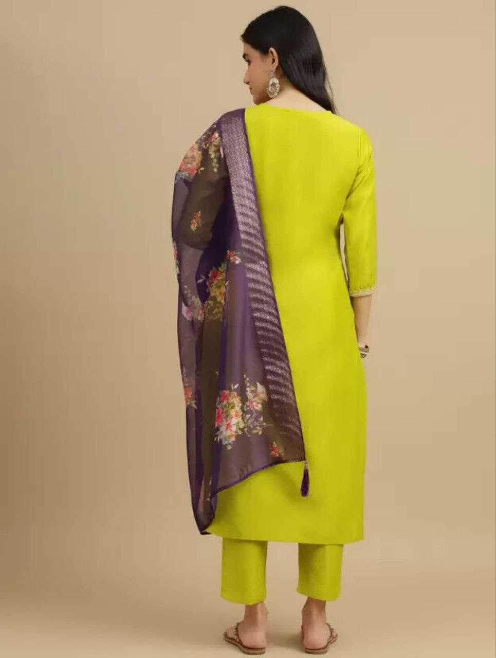 Viscose Kurti With Pants - MYLUXURY LANE ENTERPRISE