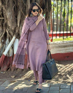 Viscose Kurti Bottom With Dupatta - MYLUXURY LANE ENTERPRISE