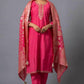 Viscose Embroidered Kurti Set - MYLUXURY LANE ENTERPRISE