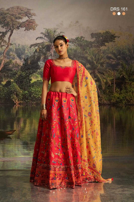 Zari Silk  Zari Work Lehenga